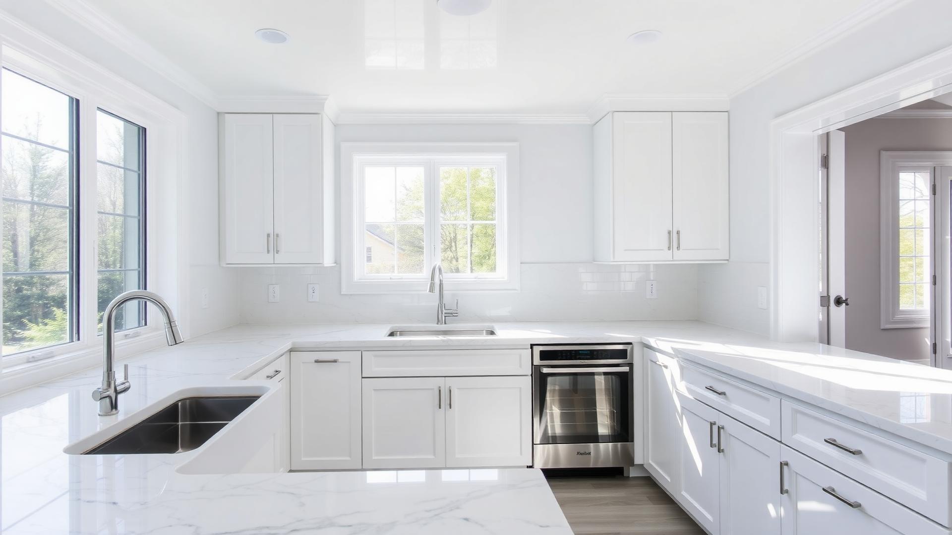 A freshly cleaned kitchen in a Tampa home